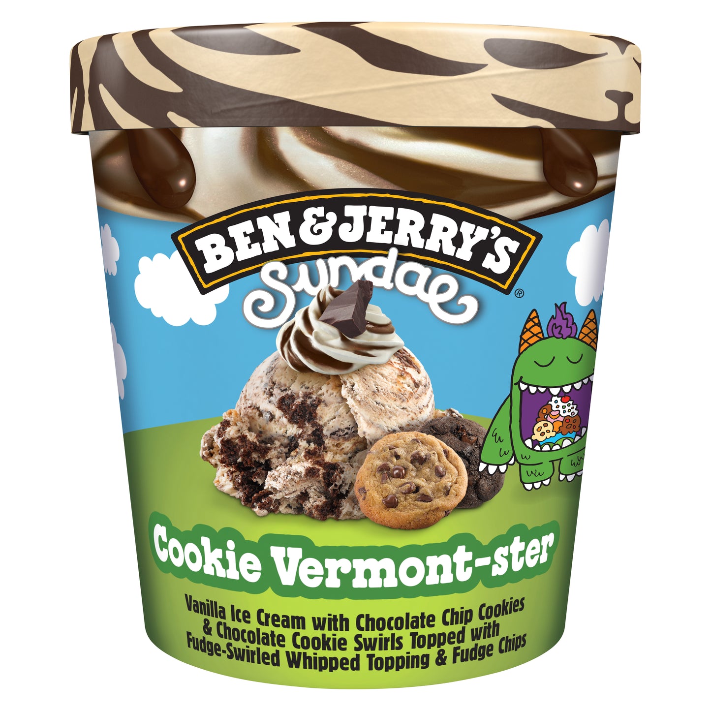 Ben & Jerry's Sundae Cookie Vermon-ster Pint