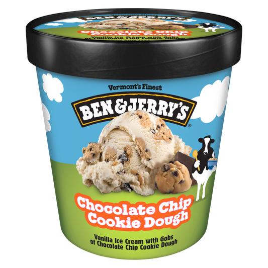 Chocolate Chip Cookie Dough Ice Cream 16 oz