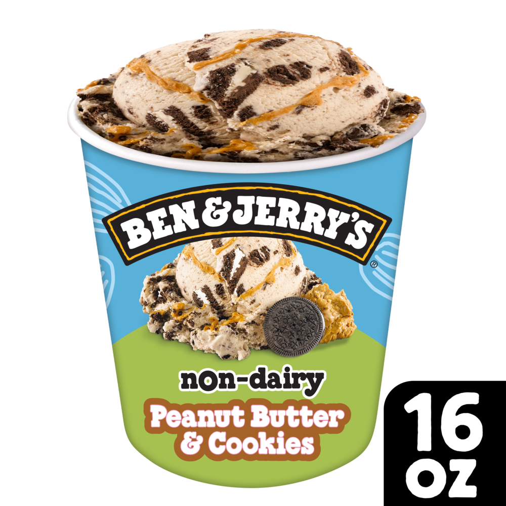 Non-Dairy P.B. & Cookies Pint Frozen Dessert 16 oz