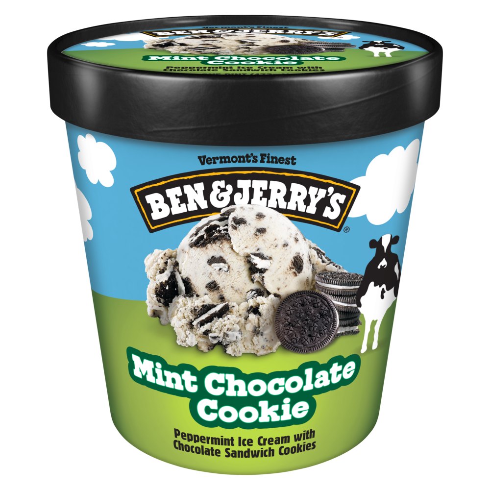 Mint Chocolate Cookie Ice Cream 16 oz