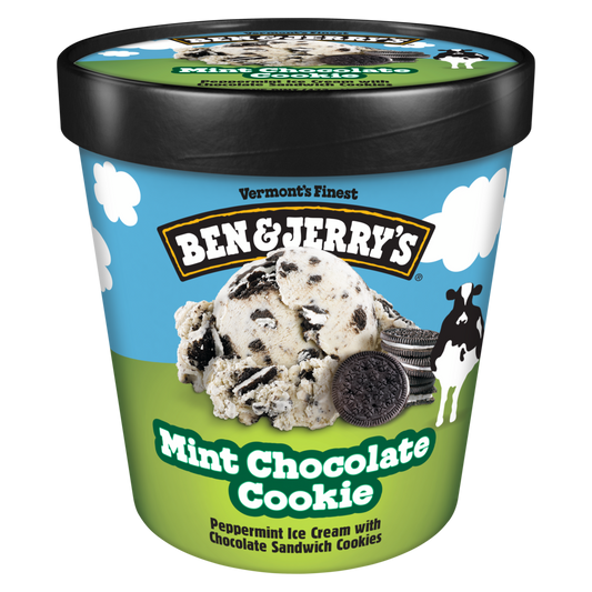 Mint Chocolate Cookie Ice Cream 16 oz