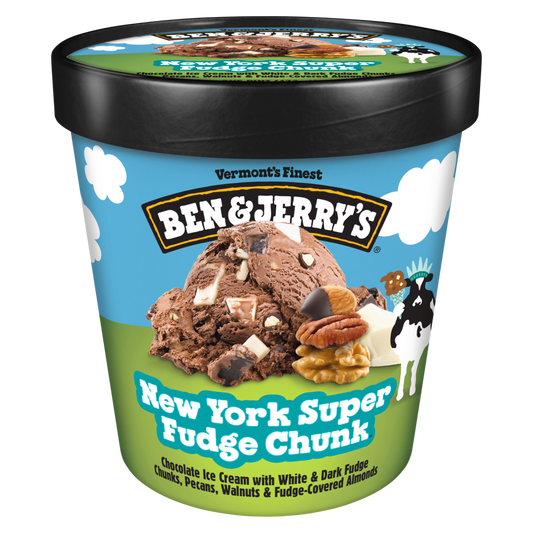 New York Super Fudge Ice Cream 16 oz