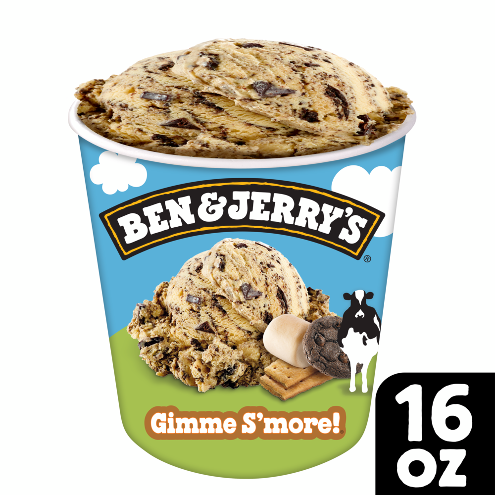 Gimme S'More Ice Cream 16 oz
