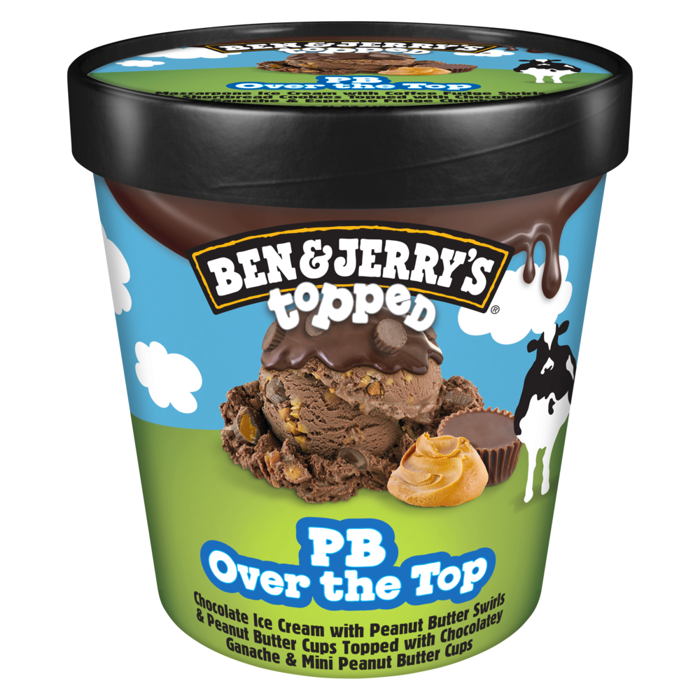 Topped PB Over the Top Ice Cream 15.2 oz