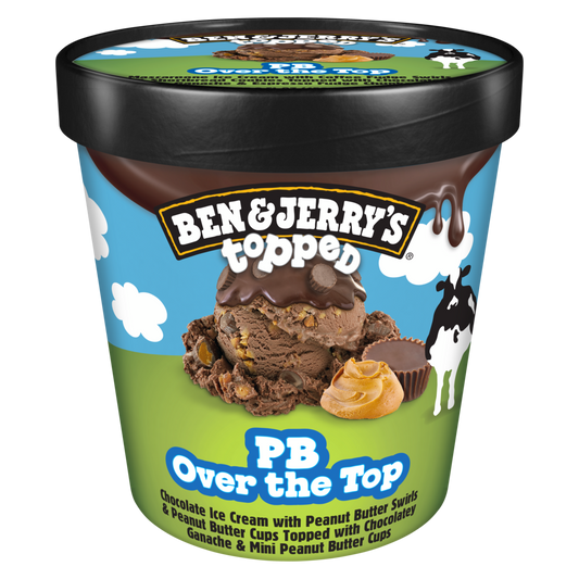 Topped PB Over the Top Ice Cream 15.2 oz