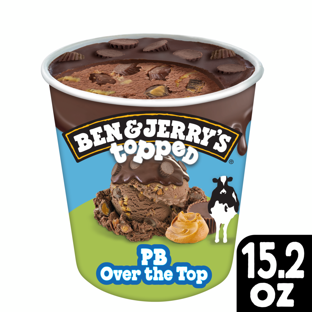 Topped PB Over the Top Ice Cream 15.2 oz