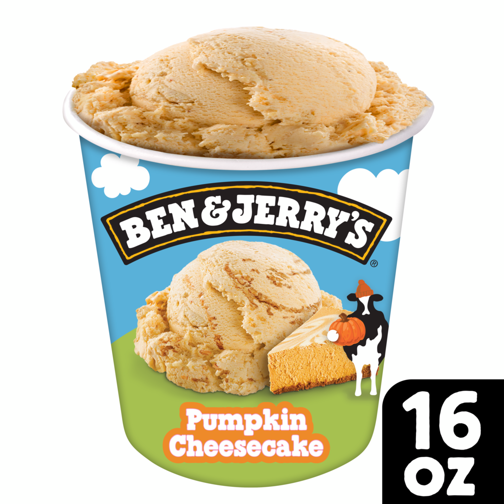 Pumpkin Cheesecake Ice Cream 16 oz