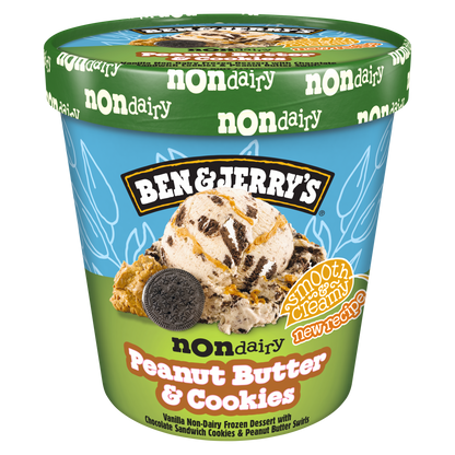 Non-Dairy P.B. & Cookies Pint Frozen Dessert 16 oz