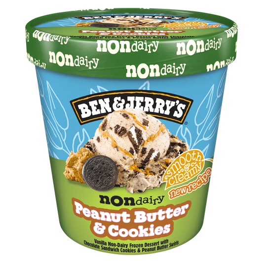 Non-Dairy P.B. & Cookies Pint Frozen Dessert 16 oz
