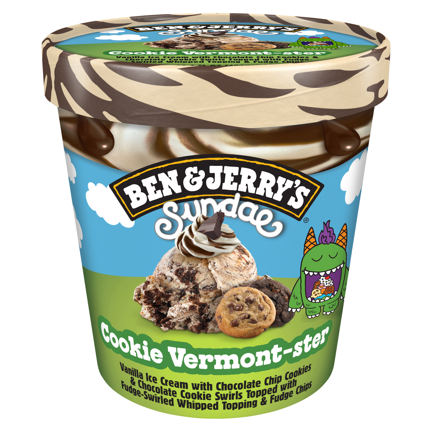 Ben & Jerry's Sundae Cookie Vermon-ster Pint