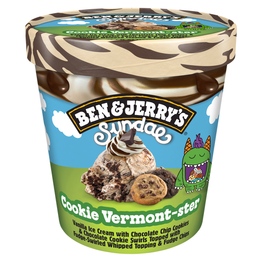 Ben & Jerry's Sundae Cookie Vermon-ster Pint