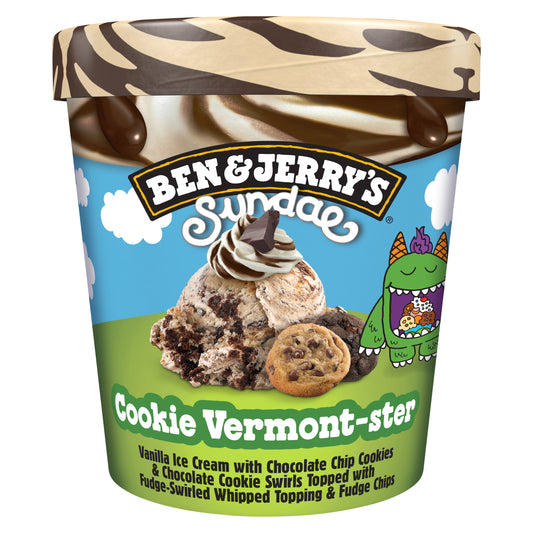 Ben & Jerry's Sundae Cookie Vermon-ster Pint