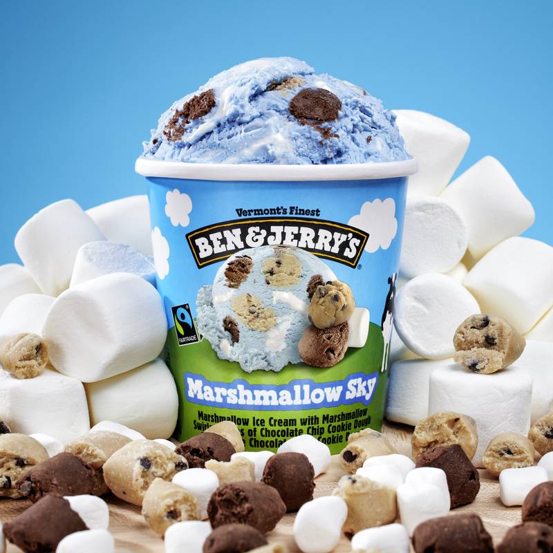 Marshmallow Sky Ben & Jerry's Delivery