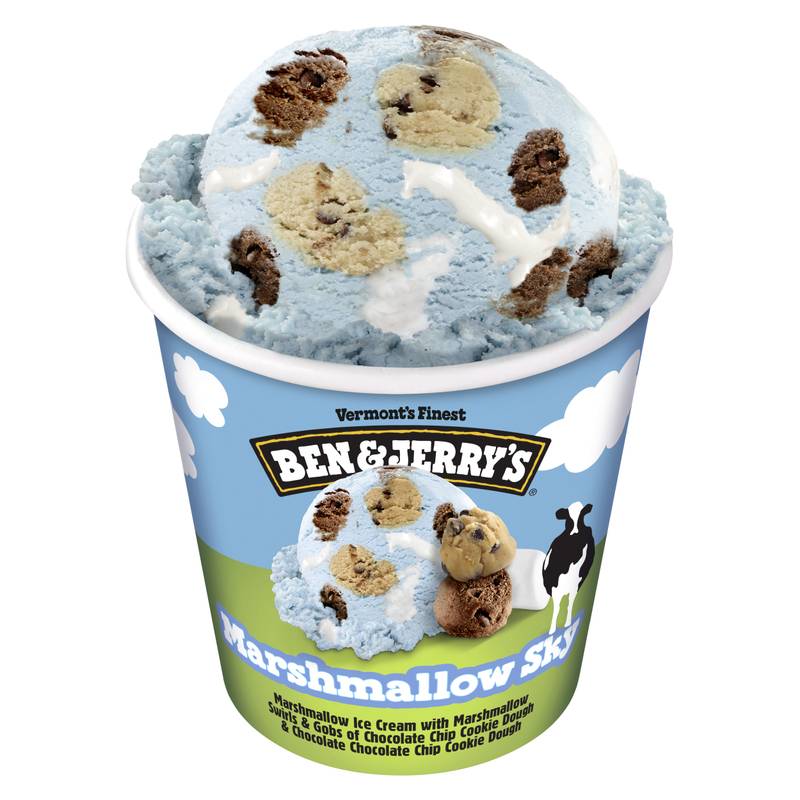 Marshmallow Sky Ben & Jerry's Delivery