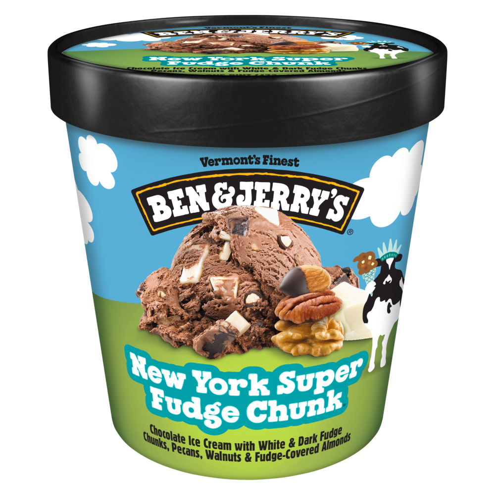 New York Super Fudge Ice Cream 16 oz