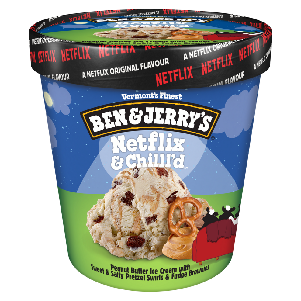Netflix & Chill'd Ice Cream 16 oz Ben & Jerry's Delivery