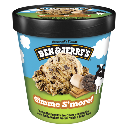 Gimme S'More Ice Cream 16 oz